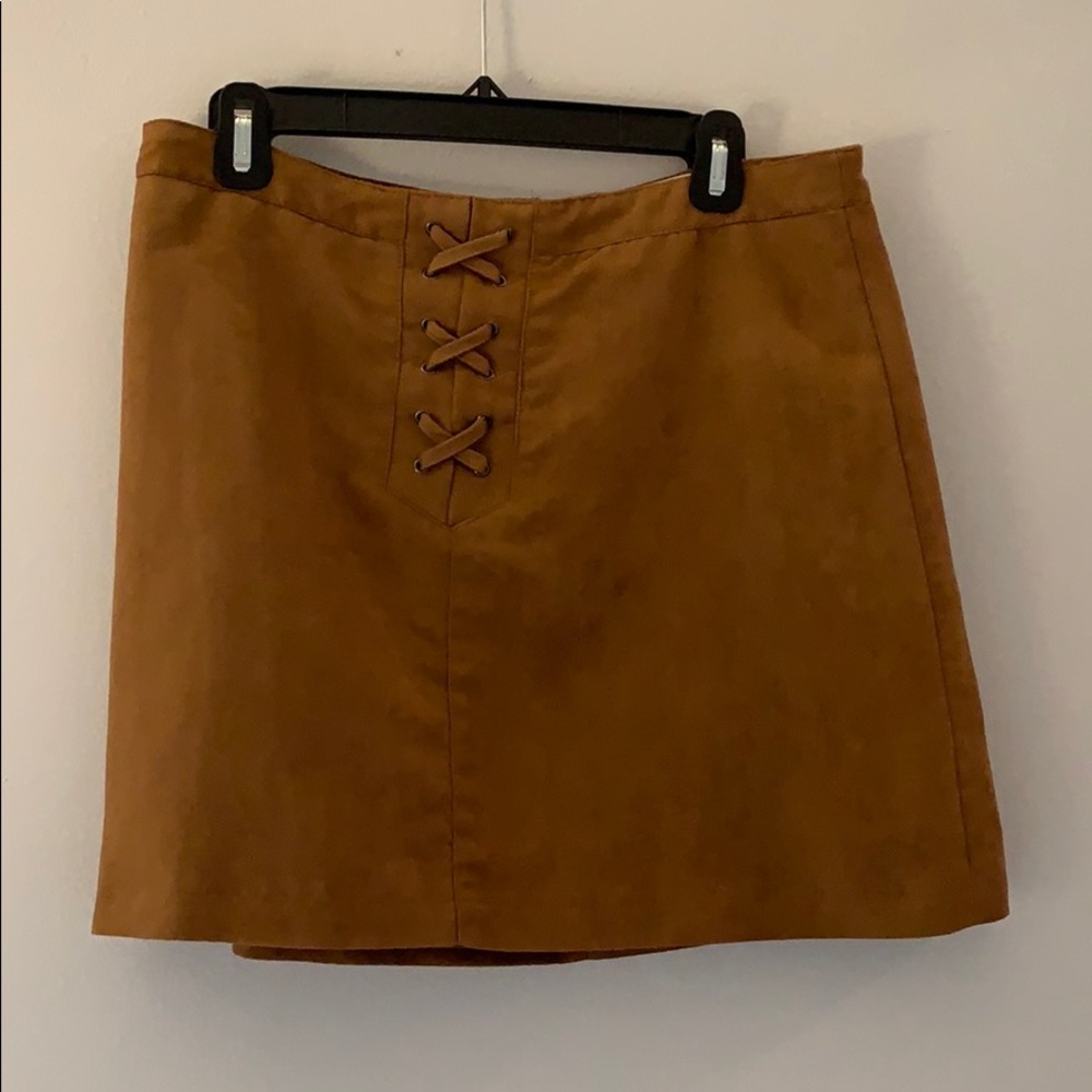BCBG Suede Skirt